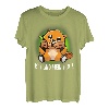 Ich und mein holz biber holzfäller forst wald brennholz T-Shirt