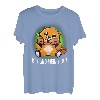 Ich und mein holz biber holzfäller forst wald brennholz T-Shirt