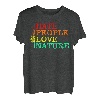 Hate People Love Nature Holzfäller Waldarbeiter Wald Forst T-Shirt