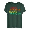 Hate People Love Nature Holzfäller Waldarbeiter Wald Forst T-Shirt