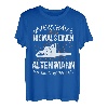 Herren Holz Forstwirt Holzfäller Kettensäge Geschenk T-Shirt