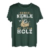 Echte Kerle Arbeiten Mit Holz Tischler Schreiner Geschenk T-Shirt