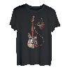 Herz Anatomie Gitarrist Herzschlag Geschenk Gitarre T-Shirt