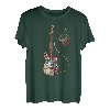 Herz Anatomie Gitarrist Herzschlag Geschenk Gitarre T-Shirt
