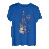 Herz Anatomie Gitarrist Herzschlag Geschenk Gitarre T-Shirt