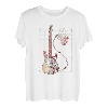 Herz Anatomie Gitarrist Herzschlag Geschenk Gitarre T-Shirt