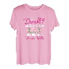 Damen Dirndl brauch I Ned I Hob Holz Vor Hütte Wiesn Tracht Frauen T-Shirt