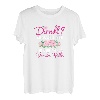 Damen Dirndl brauch I Ned I Hob Holz Vor Hütte Wiesn Tracht Frauen T-Shirt