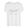 Vintage Holz Achterbahn Blueprint Shirt - Crazy scary