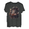 Backprint Schreiner und Holzschnitzer Holzbearbeiter T-Shirt