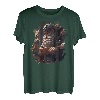 Backprint Schreiner und Holzschnitzer Holzbearbeiter T-Shirt