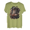 Backprint Schreiner und Holzschnitzer Holzbearbeiter T-Shirt