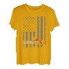 Kettensägen-Enthusiast Amerikanische Flagge Waldschneider Arborist Pro T-Shirt