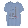Kettensägen-Enthusiast Amerikanische Flagge Waldschneider Arborist Pro T-Shirt