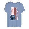 Woodworker Carpenter Vintage patriotische USA amerikanische Flagge T-Shirt