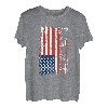 Woodworker Carpenter Vintage patriotische USA amerikanische Flagge T-Shirt