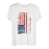 Woodworker Carpenter Vintage patriotische USA amerikanische Flagge T-Shirt
