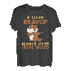 Lustiger schmutziger Witz für Erwachsene: Clean Beaver bekommt immer mehr Holz T-Shirt