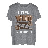 Ich Verwandle Holz In Dinge Holzarbeit Holzarbeiter T-Shirt