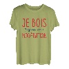 Ich Bois Immer Mit Moderation, Ich bin Moderation Bier T-Shirt