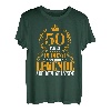 50 Jähriges Dienstjubiläum Firmenjubiläum Arbeitsjubiläum T-Shirt