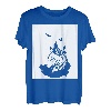 Wolf und Mond Silhouette Wölfe Spruch T-Shirt
