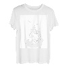 Wolf und Mond Silhouette Wölfe Spruch T-Shirt