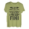 Je suis Zimmermannshaus, Ich habe mich nicht gestoppt, wenn ich müde bin T-Shirt