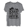 Kettensäge Scharf genug um sie flach zu Legen - Holz T-Shirt