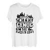 Kettensäge Scharf genug um sie flach zu Legen - Holz T-Shirt