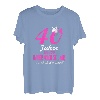 Damen Ich sehe immer noch geil aus Geburtstag Spruch 40 Jahre T-Shirt