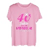 Damen Ich sehe immer noch geil aus Geburtstag Spruch 40 Jahre T-Shirt