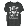 Einmal mit Profis war gestern Schreiner Handwerker T-Shirt