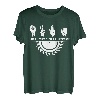 Schere Stein Papier Kreissäge Schreiner Handwerker T-Shirt