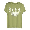Schere Stein Papier Kreissäge Schreiner Handwerker T-Shirt