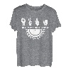 Schere Stein Papier Kreissäge Schreiner Handwerker T-Shirt
