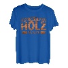 Der mit dem Holz tanzt Axt Spruch Säge Motorsäge Holzfäller T-Shirt