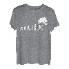 Evolution Holzfäller Baumfäller Kettensäge Förster Beruf T-Shirt