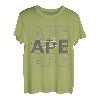 APE 50 Dreirad APE TM Italien Fahne Ape Herzschlag T-Shirt
