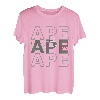 APE 50 Dreirad APE TM Italien Fahne Ape Herzschlag T-Shirt