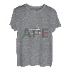APE 50 Dreirad APE TM Italien Fahne Ape Herzschlag T-Shirt