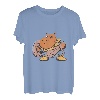 Niedlicher Kämpfer Nilpferd Holz Waffe T-Shirt