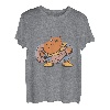 Niedlicher Kämpfer Nilpferd Holz Waffe T-Shirt