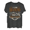 I turn wood into things whats your superpower Handwerker T-Shirt