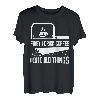 First I Drink Coffee Then I Build Things Schreinersäge T-Shirt