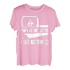 First I Drink Coffee Then I Build Things Schreinersäge T-Shirt