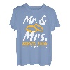 Mr. & Mrs. Since 2010 Hochzeitstag Paar Geschenk Shirt T-Shirt