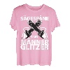 Sägespäne Sind Männer Glitzer Holzfäller Holz Forst Geschenk T-Shirt