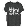 Herren Ich Liebe Es Wenn Mich Meine Frau Holz Machen Lässt Motiv T-Shirt