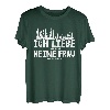 Herren Ich Liebe Es Wenn Mich Meine Frau Holz Machen Lässt Motiv T-Shirt